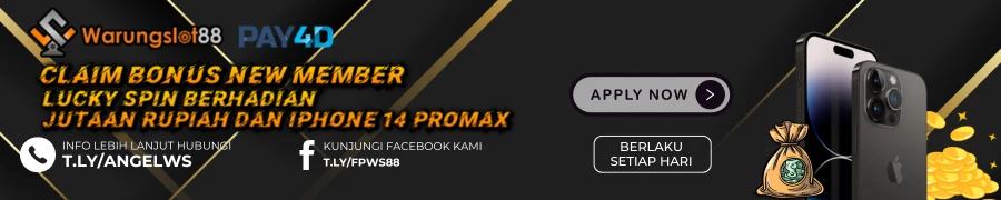 Spesial Bonus New Member dari WARUNGSLOT88 - Raih Bonus Hingga Jutaan Rupiah dan Iphone Promax !